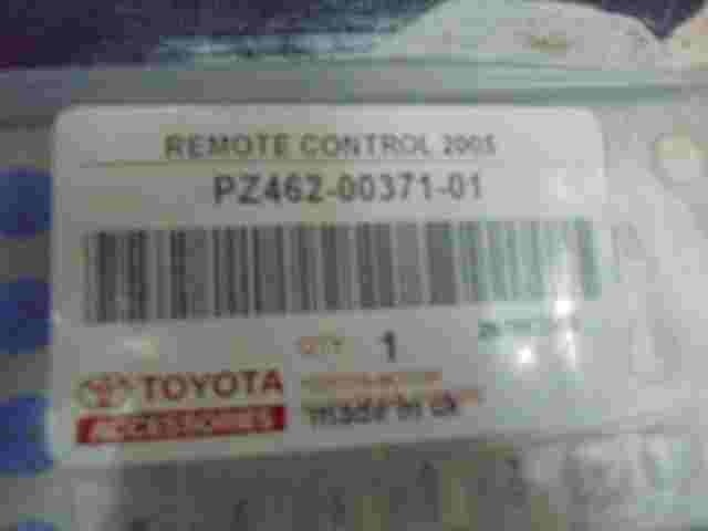 DVD Remote Control (2005) / Toyota Lexus Carina PZ4620037101 PZ462-00371-01