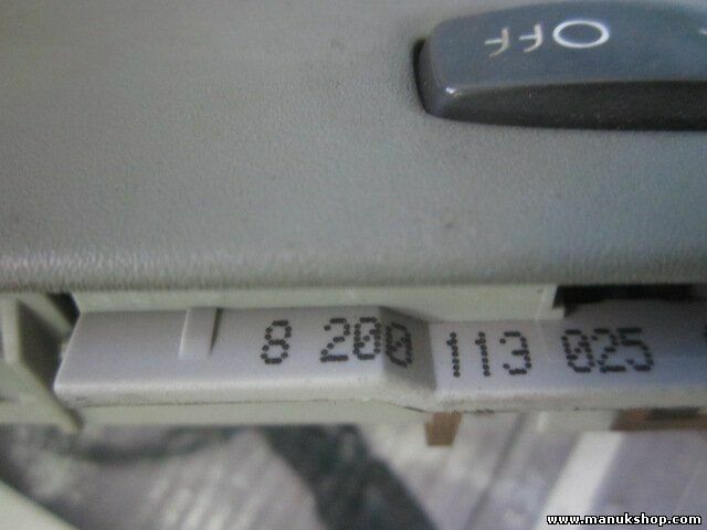 Luz Lectura Interior Renault Scenic 1999-2003 8200113025 8 200 113 025