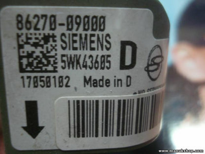 Airbag Centralita SSANGYONG ACTYON 8627009000 86270-09000 SIEMENS 5WK43605