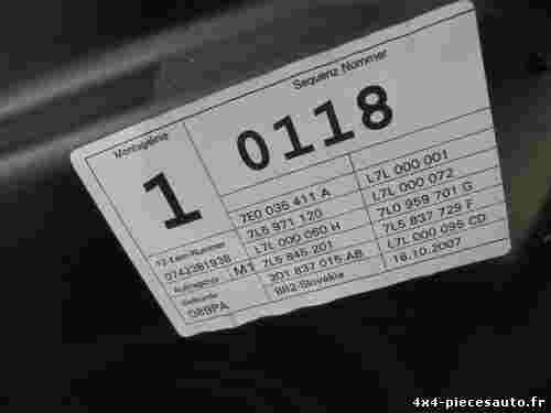 Puerta delantera izquierda Porsche Cayenne 7L0837353 7E0035411A 7L5971120