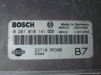 Centralita Nissan Almera 2.2 B7 237105 5M300 237105M300 28SA4480 BOSCH 02810141