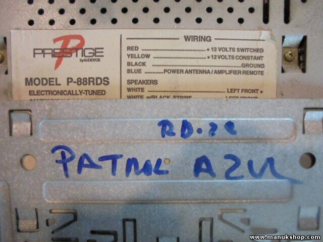 Radio CD Nissan Patrol P-88RDS P88RDS 21035105