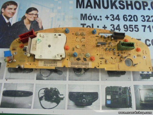 Diagrama del indicador de velocidad Audi 80 B4 4A1919033N 992647361 88471406