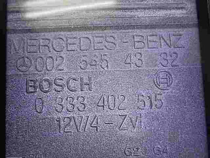 Resplandor relé enchufe Mercedes-Benz 190 W201 W124 0025454332 BOSCH 0333402515