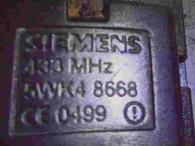 mando control remoto Opel Astra Combo Corsa Meriva Zafira 5WK48668 5WK4 8668