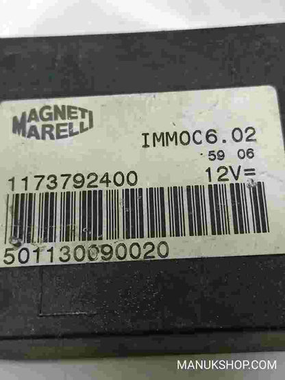 Unidad de control del inmovilizador Peugeot Elystar Magneti Marelli 501130090020