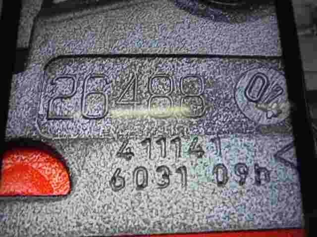 Interruptor Renault Trafic Master Mascott 2648804 26488-04 411141