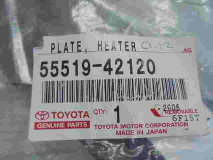 control de la calefacción / Toyota RAV4 5551942120 55519-42120