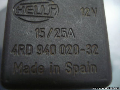 Relé Citroen Peugeot HELLA 4RD94002032 4RD 940 020-32