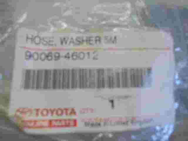 Hose Windshield Washer  Toyota Corolla 9006946012 90069-46012