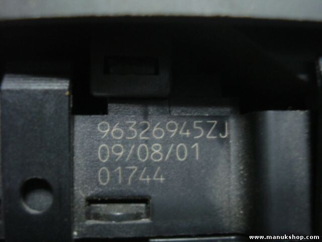 mando botonera elevalunas Citroen C5 Peugeot 307 96326945ZJ 96326945 ZJ