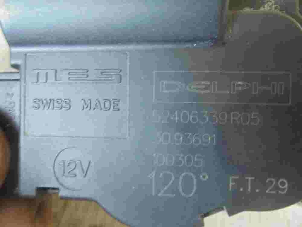 Calefacción actuador Opel Astra H GTC 1.7 52406339R05 52406339 R05 3093691