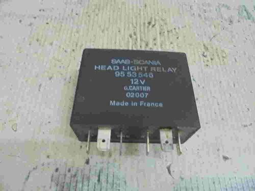 Faro relè Saab 900 9000 Scania 9553546 12 V G.CARTIER 02007