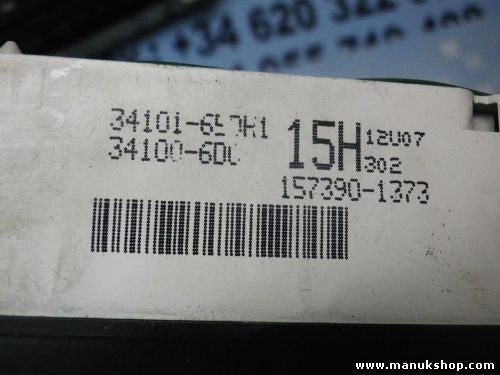 Cuadro de instrumentos Suzuki Grand Vitara 2.0 3410165DH1 34100-6D0 15H07U02 300