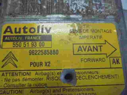 Sensore di impatto airbag Citroen Xsara Picasso (AK) 9622585880 550519300