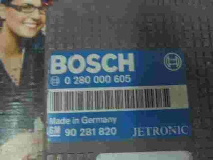 Caudalímetro  Opel Kadett E 90281820  Jetronic BOSCH 0280000605 0280202602