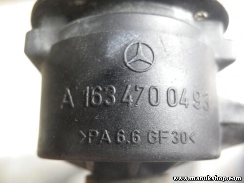 Solenoide de la válvula de vacío Mercedes-Benz ML W163 A1634700493 PA66GF30