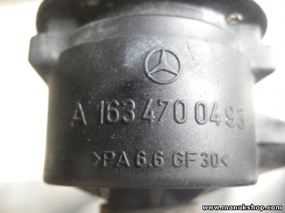Solenoide de la válvula de vacío Mercedes-Benz ML W163 A1634700493 PA66GF30