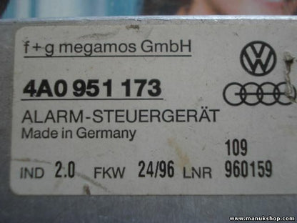 Controller di allarme VW Audi A6 C4 A8 4A0 951 173 4A0951173 4AO951173 IND.2.0