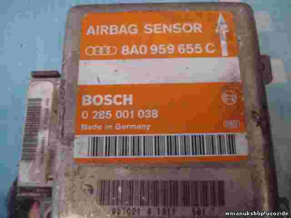 Sensor de impacto de airbag Audi 8A0959655C  8AO959655C BOSCH 0285001038