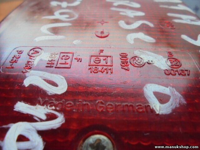 Intermitente trasero izquierdo Tata Sumo E1 18411 E1 18411 E2 00167