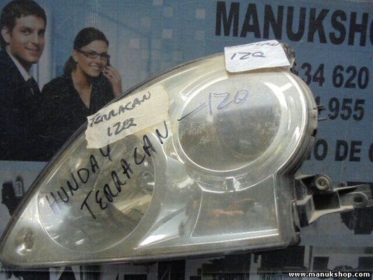 Faro delantero izquierdo Hyundai Terracan 2,9 CRDi 92101H1XXX 92101H 1XXX