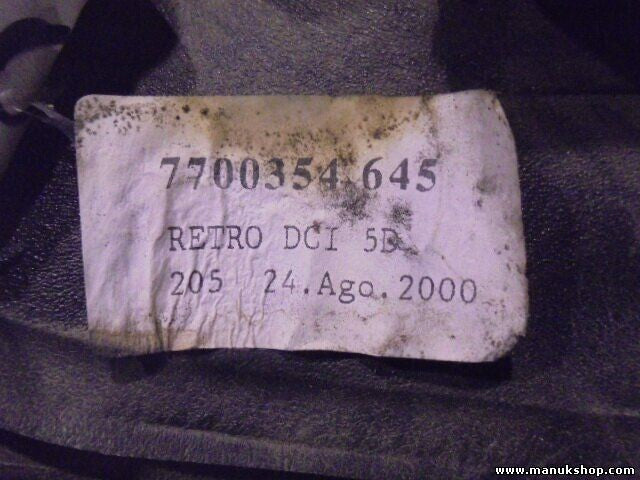 Espejo retrovisor exterior derecho electrico Scenic RX4 4x4 7700354645 014106