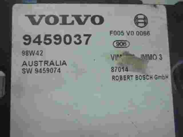 Control de la unidad de alarma inmovilizador módulo Volvo 9459037 F005V00066