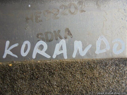 Evaporador de aire acondicionado SsangYong Korando HE92202 SDKA