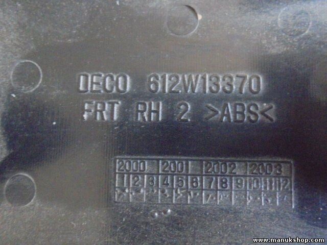 Tapa del interruptor de ventana Daewoo Matiz I 2001 612W13370 RH