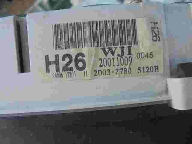 Cuadro de instrumentos Hyundai Matrix 9400617200 20032780 20011009 0046 5120R