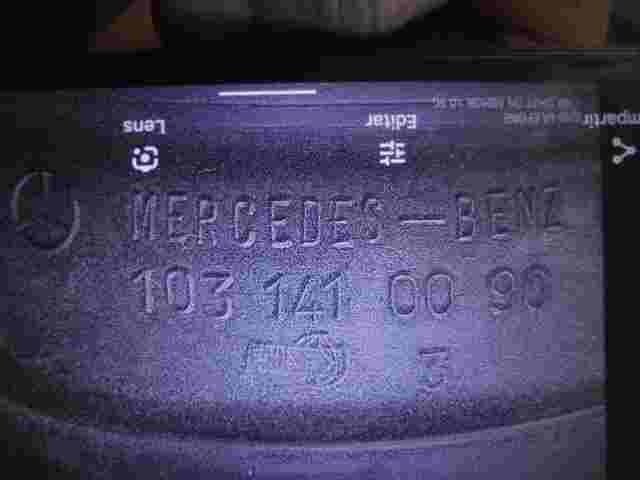 Manguera de aspiración Mercedes-Benz W201 W123 W124 W126 M102 1031410090