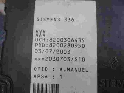 Scatola fusibili Renault Megane 2 Scenic II 8200306435 8200280950 S118400320C