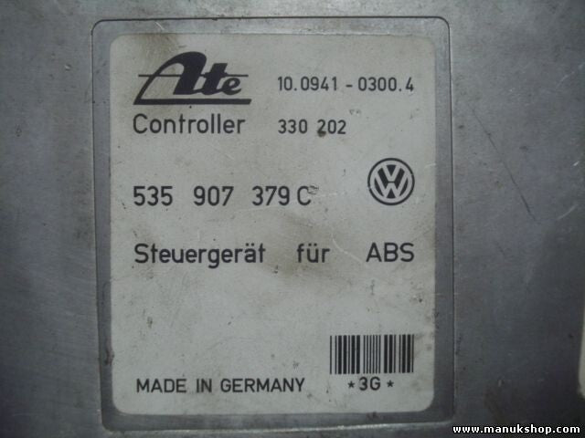 Sedile ABS Centralita Toledo VW Volkswagen Golf 535907379C ATE 10094103004