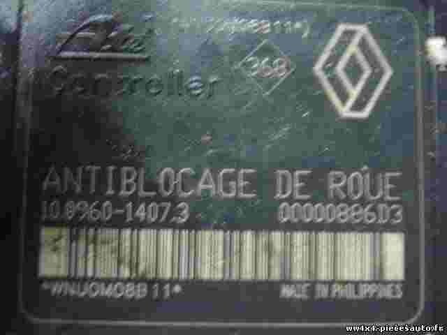 Unidad hidráulica del ABS Renault Laguna 8200001333B ATE 10020600064 10096014073