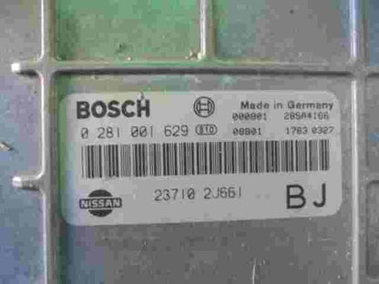 Centralina Nissan Primera 237102J66I BJ 237102J66IBJ 28SA4166 BOSCH 0281001629