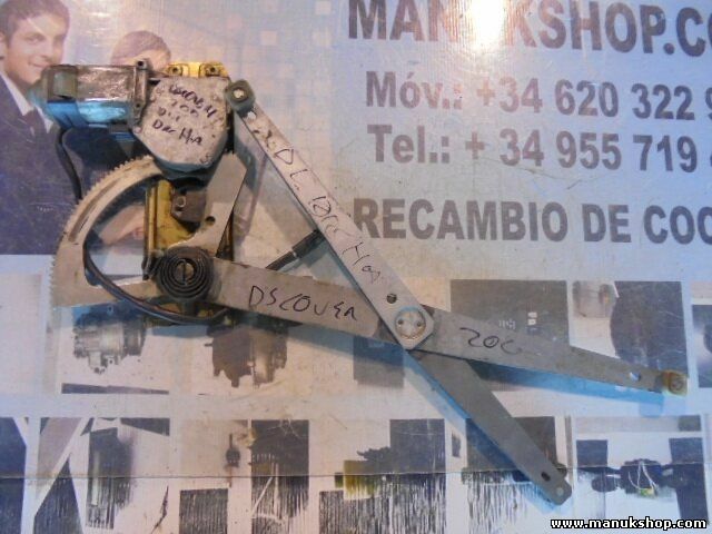 Meccanismo alzacristalli anteriore destro Land Rover 0130821084 83BB14A389AD