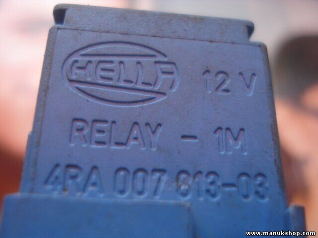 Relé Nissan 25230-9F920 252309F920 4RA00781303 4RA 007 813 03 HELLA 12V