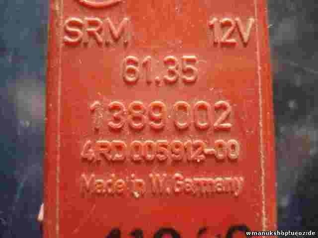 Sollevatori relè BMW E34/32 5/7 S 61351389002 61.35 1389002