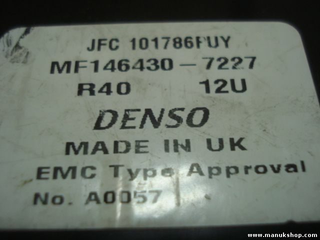 Controllo riscaldamento Rover 75 MF1464307227 JFC101786PUY DENSO R40 12V