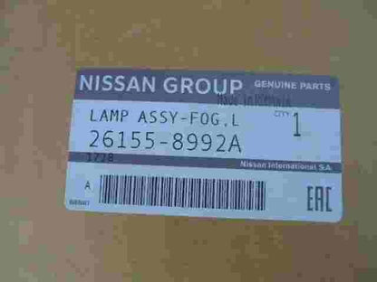 Faro antiniebla delantero izquierdo Nissan Qashqai Navara JUKE Renault Clio Modu