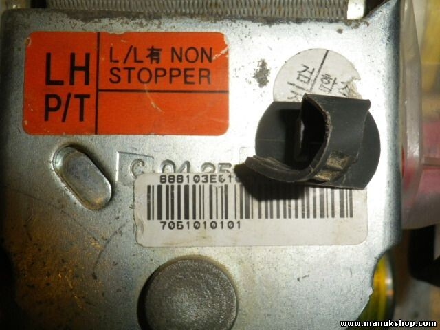 Cinturón de seguridad delantero izquierdo Kia Sorento (JC) 888103E010CY