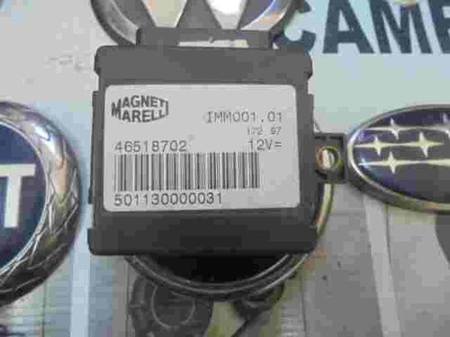 Control de la unidad de alarma inmovilizador módulo  Fiat 46518702 501130000031