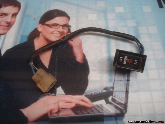 Interruptor Luneta Trasera Desempañador Toyota Land Cruiser HI REAR LO