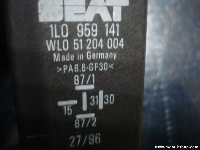 Relè aria condizionata VW Audi Seat Toledo 1L0959141 1LO959141 51204004 n. 176
