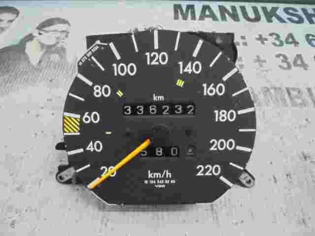Tachimetro Mercedes-Benz E W124 1245426269 124 542 62 69 VDO 81117702