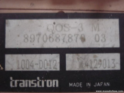 Módulo de control de QOS Opel Monterey Isuzu Trooper 8970687870 03