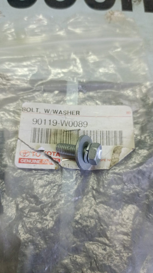Bolt W/ Washer  Lexus IS III Toyota Corolla (160) Prius 90119W0089 90119-W0089