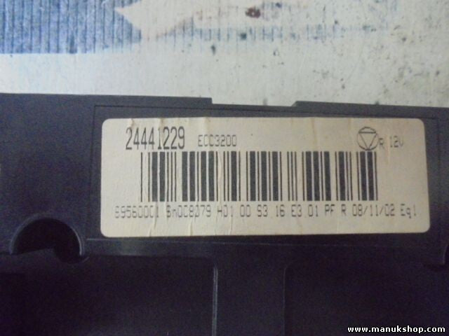 Control de la calefacción Opel Vectra C Signum 24441229