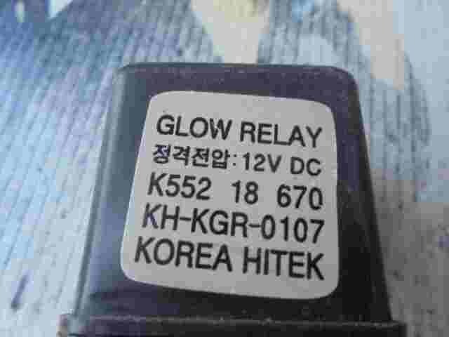 Recocido controlador Glow relé enchufe Kia Sedona Carnival K55218670 KHKGR0107